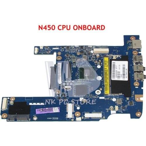 NOKOTION CN-0JMN8H 9JMN8H Laptop Motherboard For Dell mini 10 1012 MAIN BOARD NIM10 LA-5732P N450 CPU DDR2