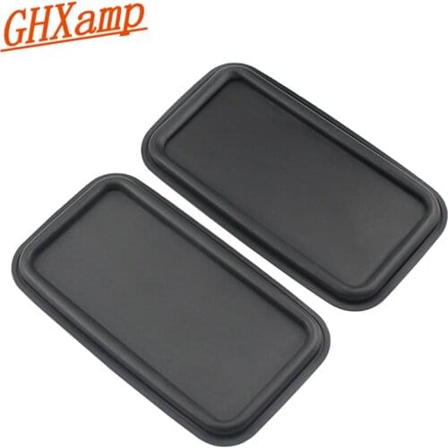 GHXAMP 8inch Flat Bass Passive Radiator Speaker Resonant Diaphragm Rubber sheet iron For 6.5 inch 8 inch Subwoofer 215*120MM 2PC