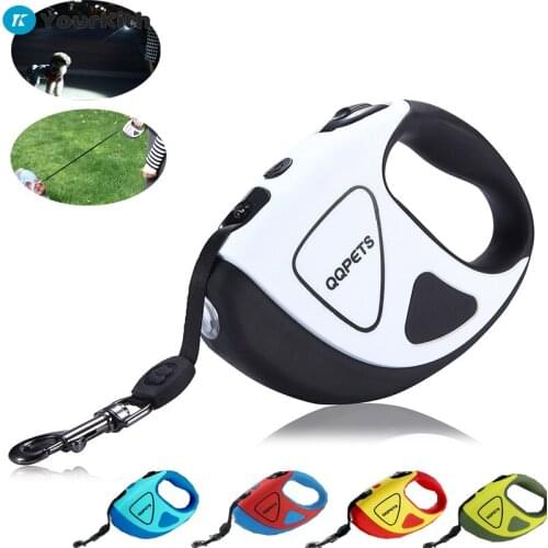 YourKith Roulette Leash For Large Dogs Nylon Retractable Walking Leash Leads Automatic Extending Dog Leash Rope