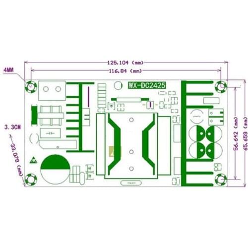 36V 7A 250W AC DC Power Supply Converter Adapter Voltage Regulated Transformer
