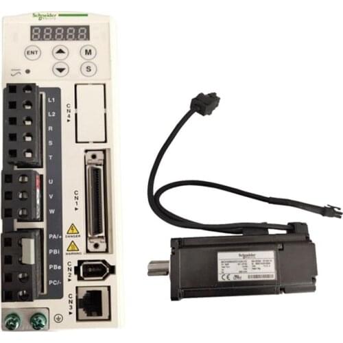 LXM23DU04M3X + BCH0602O12A1C Servo Drive and Motor Used