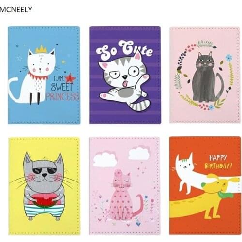 Cute Cartoon ID Credit Card Holder Passport Case Holder