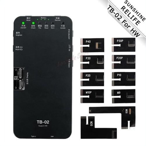 Smart Screen Tester RELIFE TB-02 For HUAWEI P10 P20 P20P P40 Mate9 Mate10 Pro Mate20 Mate30 3D Touch Original Color Tester