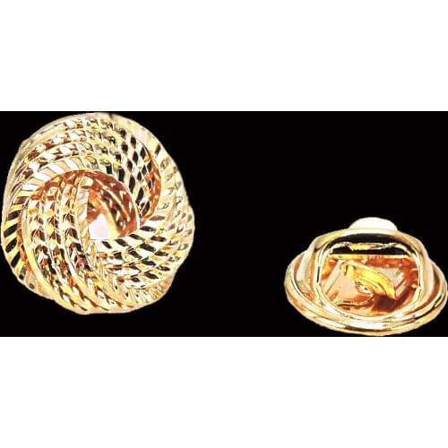 High quality mens Brooch new fashion jewelry gold twist Brooch French Wedding Shirt LAPEL BADGE PIN gift