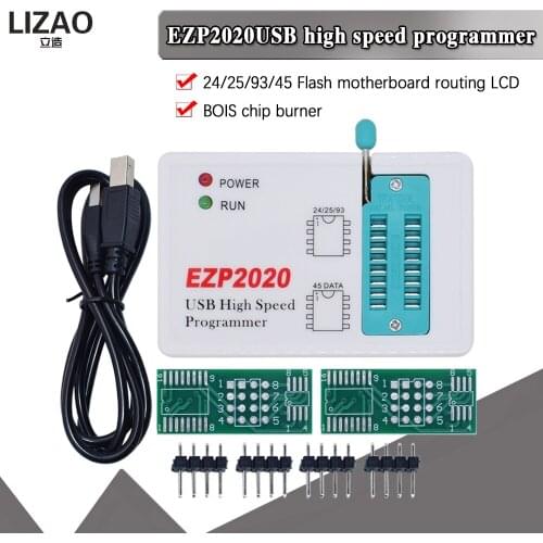 WAVGAT EZP2020 High Speed USB SPI Programmer Better than EZP2013 EZP2010 2011Support 24 25 26 93 EEPROM 25 Flash Bios