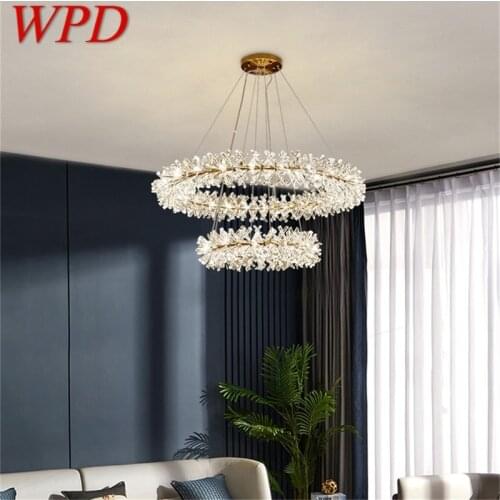 WPD Chandelier Pendant Lamp Postmodern Creative Branch Home LED Light Fixture for Living Dining Room