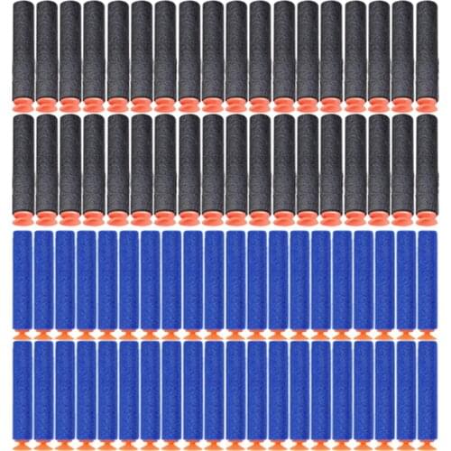 100Pcs/Lot Refill Darts Bullets Toy Soft Mega Foam Sniper Guns For Nerf N-Strike Elite Series Blasters Target Toys Accessories