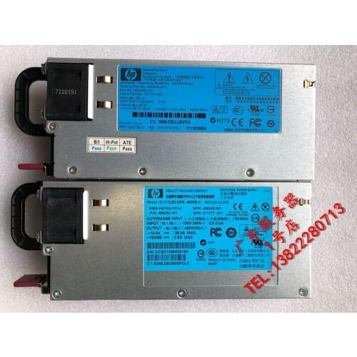 2 pcs ML370G6 380G6 server 460W power supply 499249-001 511777-001