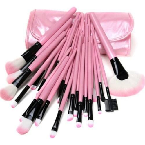 32Pcs Makeup Brushes Eye Shadows Lipstick Powder Foundation Brushes With Cosmetic Bag pincel Make Up Brushes Kits