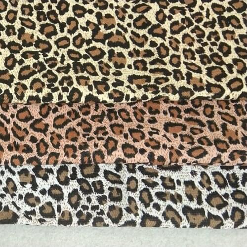 50x140cm Thick & Tough 3 Colors Sexy Leopard Printed Canvas Cotton Fabric Canvas Fabric Leopard Fabric Leopard Fabric tablecloth