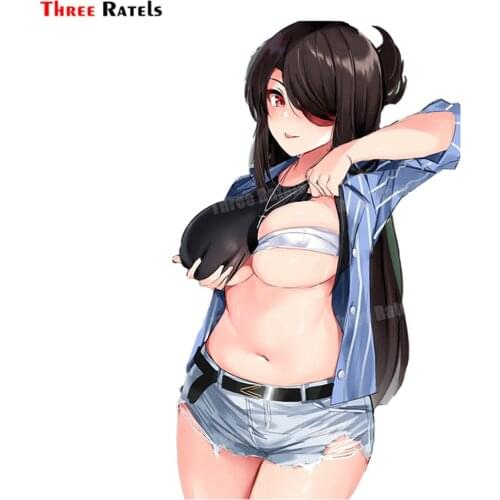 A148 Waifu Sexy Girl Beidou Genshin Impact Anime Game Sticker For Laptop Car Window Decal