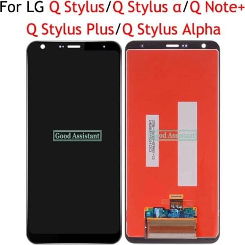 Black 6.2 " For LG Q Stylus / α / Plus / Alpha / Q Note+ Q710 Q710E Q710FG Q710GX LCD Display Touch Screen Digitizer Assembly