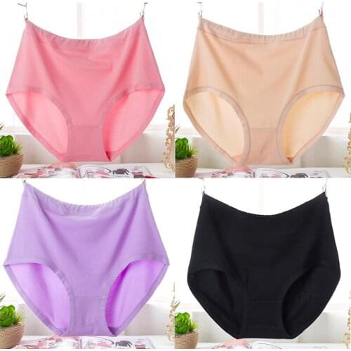 CP110 Plus Size Bielizna Damska High Quality Women Lingerie Panties Comfortable Soft Ladies Underwear Hot Sale Briefs