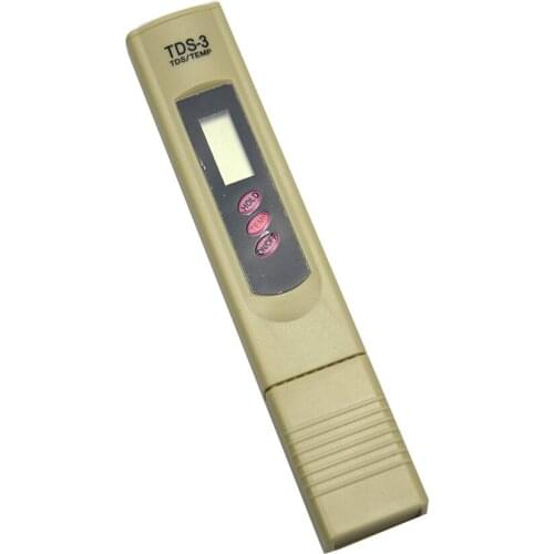 Hot Sale Convenient Digital LCD Water Quality Testing Pen Purity Filter TDS Meter 0-9990 PPM Portable Water Quality Purity Meter