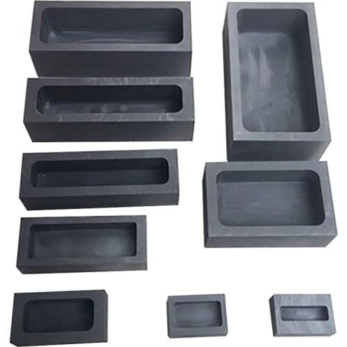 Graphite tank Crucible mold Graphite tank High-strength high-density and high-purity metal ingots are easy to demold