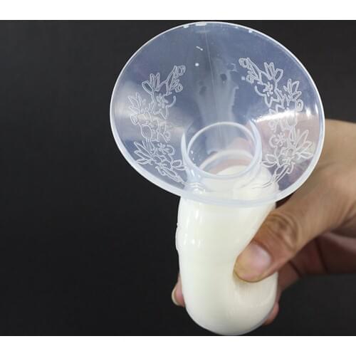 Mom Breast Feeding One-handed Manual Breast Pump Baby Suction Milk Feeding Saver Bottle Silicone Artifact Nipple Bottle Sucking