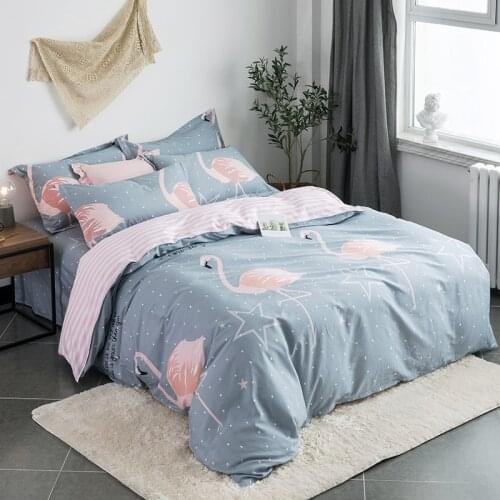 Pure Cotton Duvet Cover One-Piece 100% Cotton Children Student Dormitory bedding set duvet cover queen