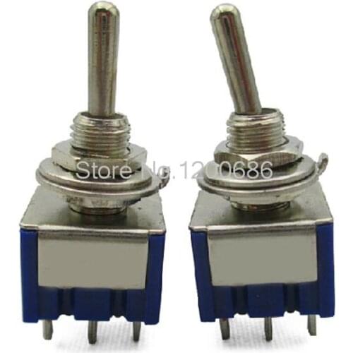 Toggle Switch Six-Shaft Three-Shaft Shake Dual 203 6A / 125V 3A / 250V
