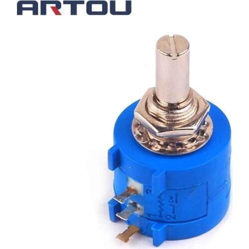 2PCS 3590S 1K 3590S-2-102L 1K Ohm 10 Turn Variable Resistor Potentiometer