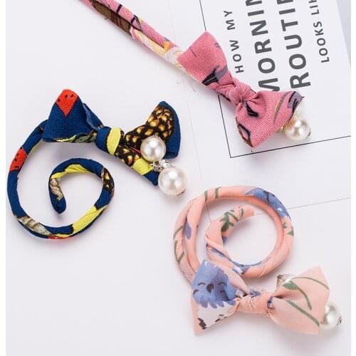 Lovely Baby Headband Fake Flower Nylon Hair Bands For Kids Floral Head Bands Headwear Children Flower Hair Styling Tool