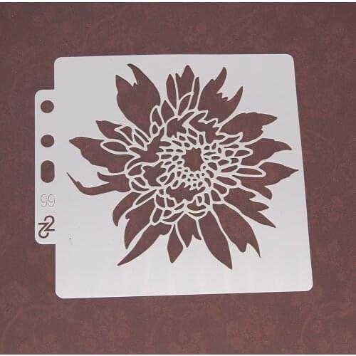 Creative flower Layering Stencils for Diy scrapbook/photo album Decorative Embossing coloring,painting stencil,home decor