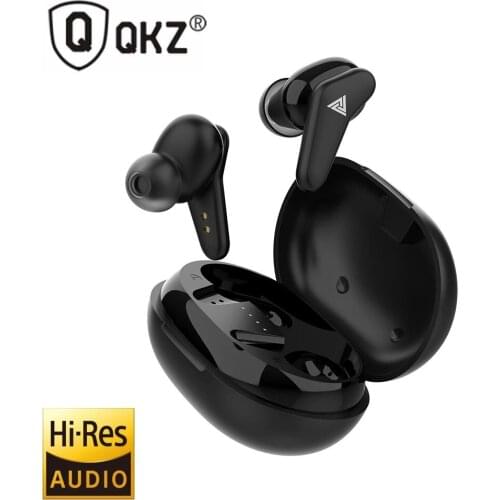 TWS Wireless Earphone Bluetooth-compatible Wireless Headphones with Microphone Noice Cancelling Headset Sport Earbuds QKZ X10
