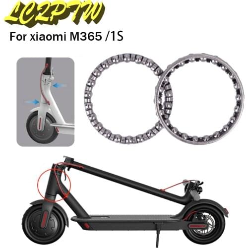 Fork Rotating Parts Vertical Rod Rotating Ball Steering Device for MIJIA M365 / 1S Electric Scooter Accessrices