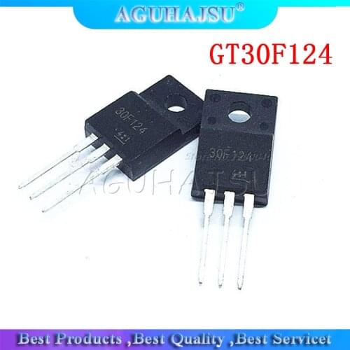 10pcs/lot GT30F124 30F124 TO-220F new original LCD dedicated field effect transistor