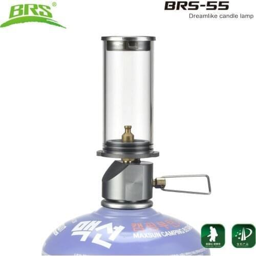 BRS-55 Portable Gas Torch Outdoor Survival Camping Lamp Ultralight Tourist Tent Light Candle Hiking Gas Lantern Kamp Accessaries