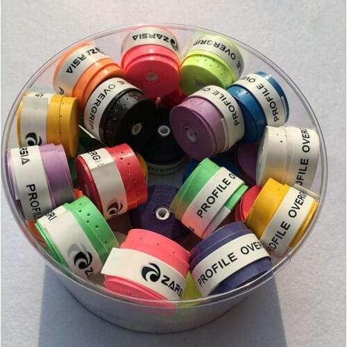 10 Pcs ZARSIA Tennis Overgrip With Hole Absorbed Wrap Tape Badminton Racket PU Fishing Rod Overgrip Grip Tennis Racquet Tenis