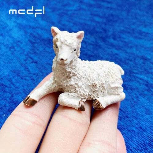 MCDFL Sheep God Desk Accessory Retro Christmas Nordic Nursery Decor Home Statues for Decoration Eid Mubarak Islamic Mothers Day