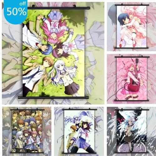 Angel Beats Tachibana Kanade Anime Posters Canvas Painting Wall Decor Poster Wall Art Picture for Living Room Decor Home Decor