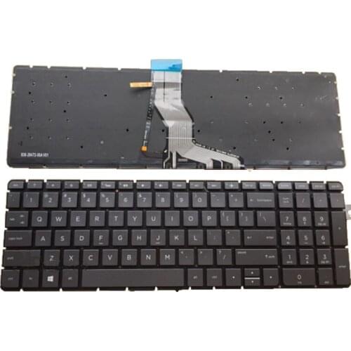 Free Shipping!! 1PC 90%New Laptop Keyboard Stock For HP 15-AB 15-AK AB010TX AB065TX TPN-Q159 17-g119dx
