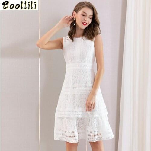 Boollili Summer Dress 2020 Vintage Elegant Sexy Party Dress Women Clothes Ladies Dress White Mini Women Dress Plus Size Vestido