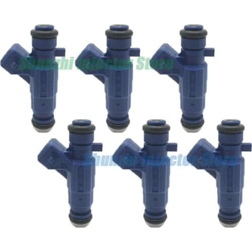 6pcs Fuel Injector Nozzle For 0280155794 CITROEN&PEUGEOT SAXO / XSARA / 206 / 306 1.6