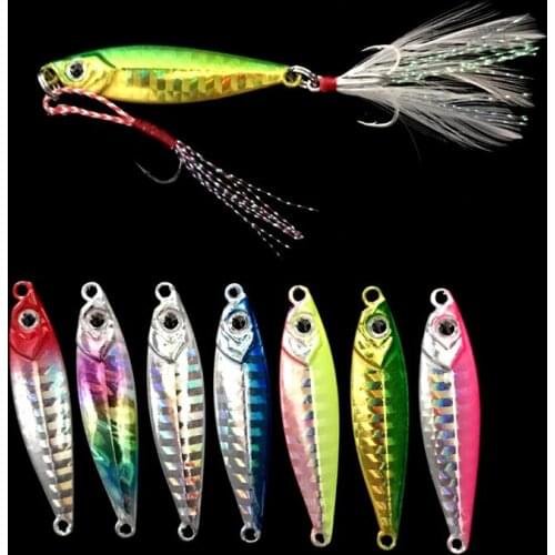 Hot Sale 1 Pieces10g 4.5cmMetal Lure Fishing Spoon Freshwater Fishing Hard LureSliceJigBait Spoon Fishing Tackle Metal Jigging