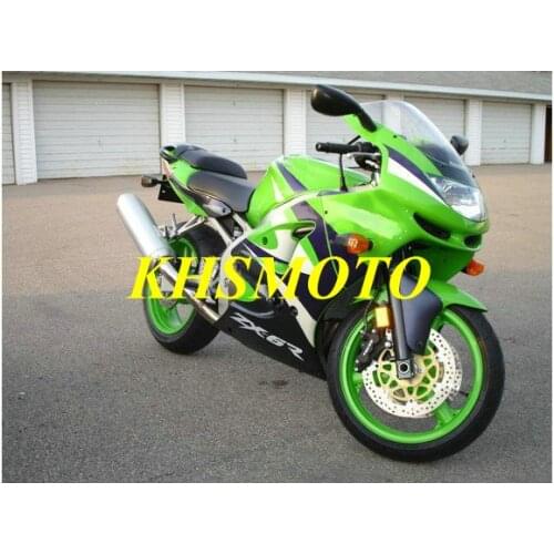 ABS Greenl Fairing kit for KAWASAKI Ninja ZX6R 98 99 ZX-6R ZX 6R 636 98 99 6R 1998 1999 Motorcycle Fairings set +7gifts