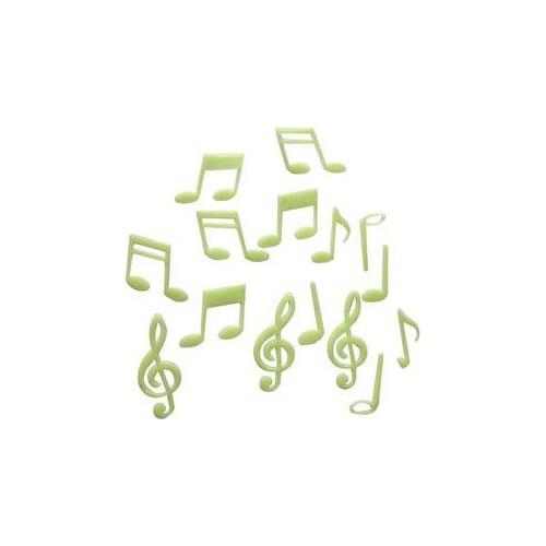 Wall Stickers Musical Note Stickers Glow in The Dark Stars Stickers Bedroom Home Decor