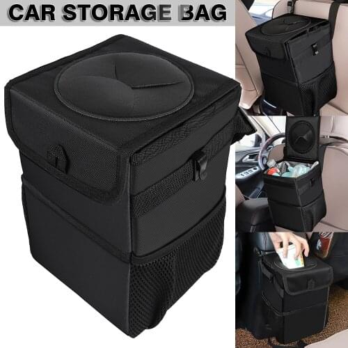 New Car Waterproof Folding Storage Box Seat Back Hanging Storage Bag Organizer