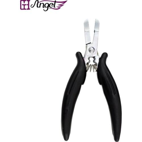 Wholesale 1pc D type Rebond Remover Plier for Fusion Hair Extensions Keratin Bonding Micro Loop Stainless Steel Hair Pliers