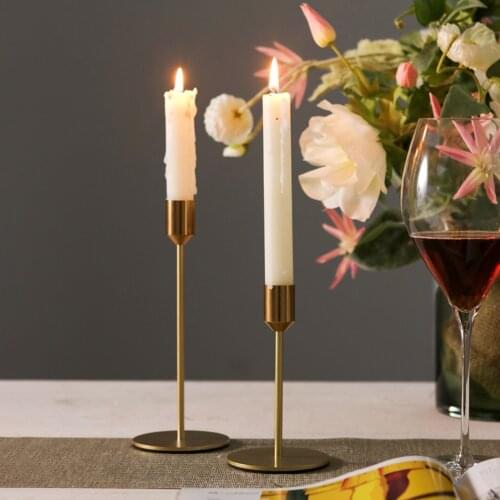 Candle Holders Gold Metal Candlestick Holders Taper Candle Holders Decorative Candle Stand
