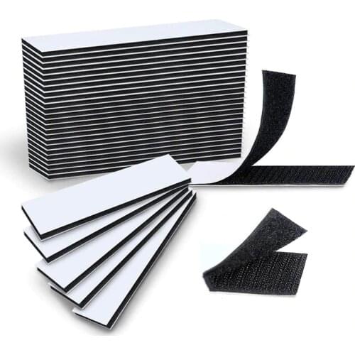 Strong Self Adhesive Fastener Tape Nylon Stickers Velcros Double-Side Hook Loop Self-Adhesive Mounting Tape For Crafts Home Offi