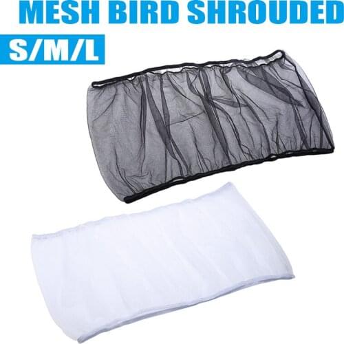 Gauze Mesh Bird Cage Cover Nets Guard Bird Cage Accessories Parrot Bird Cage Nets Tools Parts