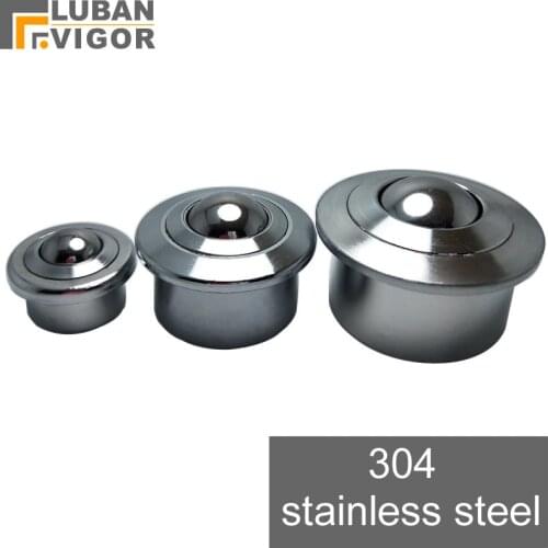 Overall 304 stainless steel Precision universal Ball / bearing casters,Scroll flexible,SP-15 ,Transmission systefurniture wheel