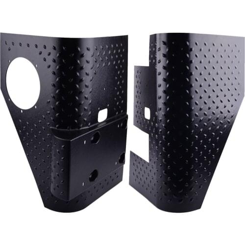 1 Pair Rear Tail Body Armor Tall Corner Guards11650.01 Black Fit for Jeep Wrangler TJ 1997-2000 2001 2002 2003 2004 2005 2006