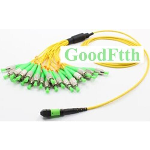 24 Cores Fiber Patch Cord Trunk Cable Female MPO-FC/APC SM GoodFtth 1-15m