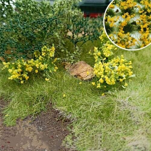 28pcs/box architecture model grass in ho train layout Table DIY Architectural Model Layout Nylon Grass