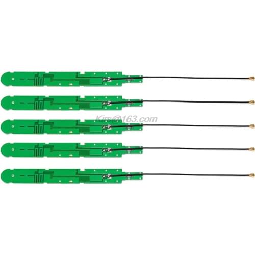 5PCS GSM 3G 4G Built-in Antenna IPEX Interface Internal PCB Board Plate Aerial 50ohm Impedance LTE Antenna for WiFi Router