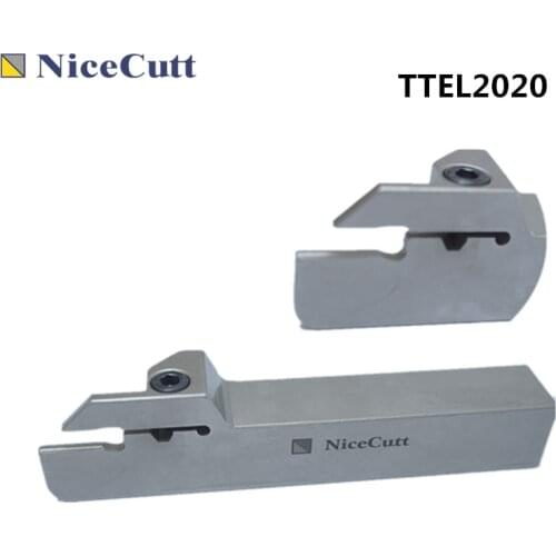 Nicecutt Lathe Tools TTEL2020K-2 Series Grooving Cutter Tool CNC Machine For Solt Insert TDC Solt