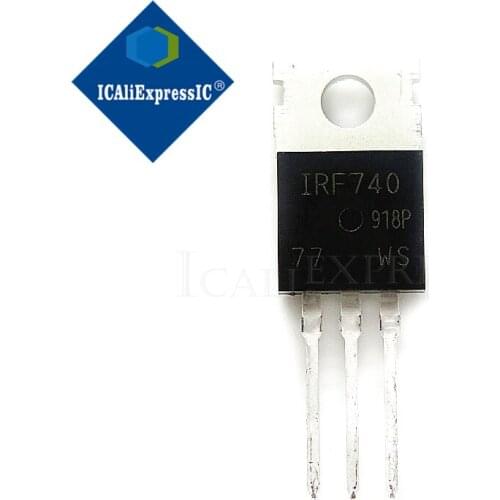 100PCS IRF740 IRF740PBF TO220 TO-220 IRF740P In Stock